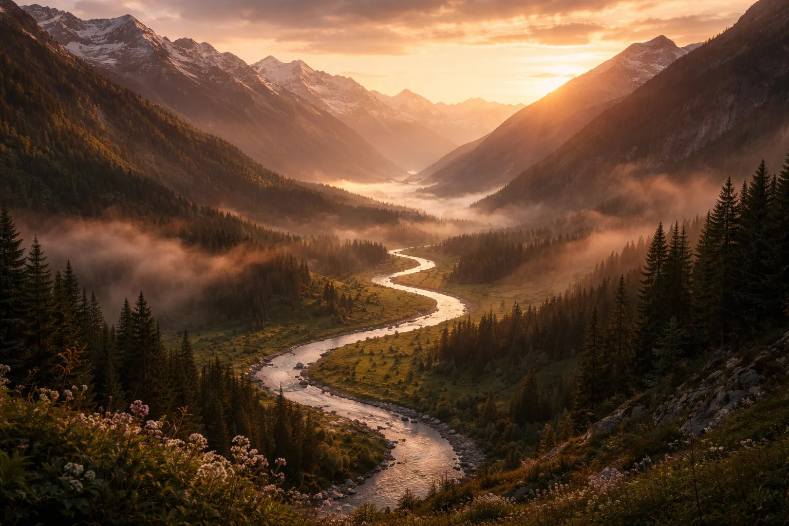 Nature Landscape Template