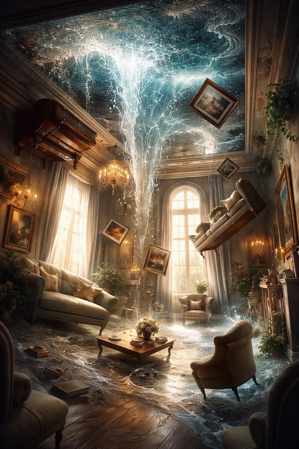 Surreal Gravity Room