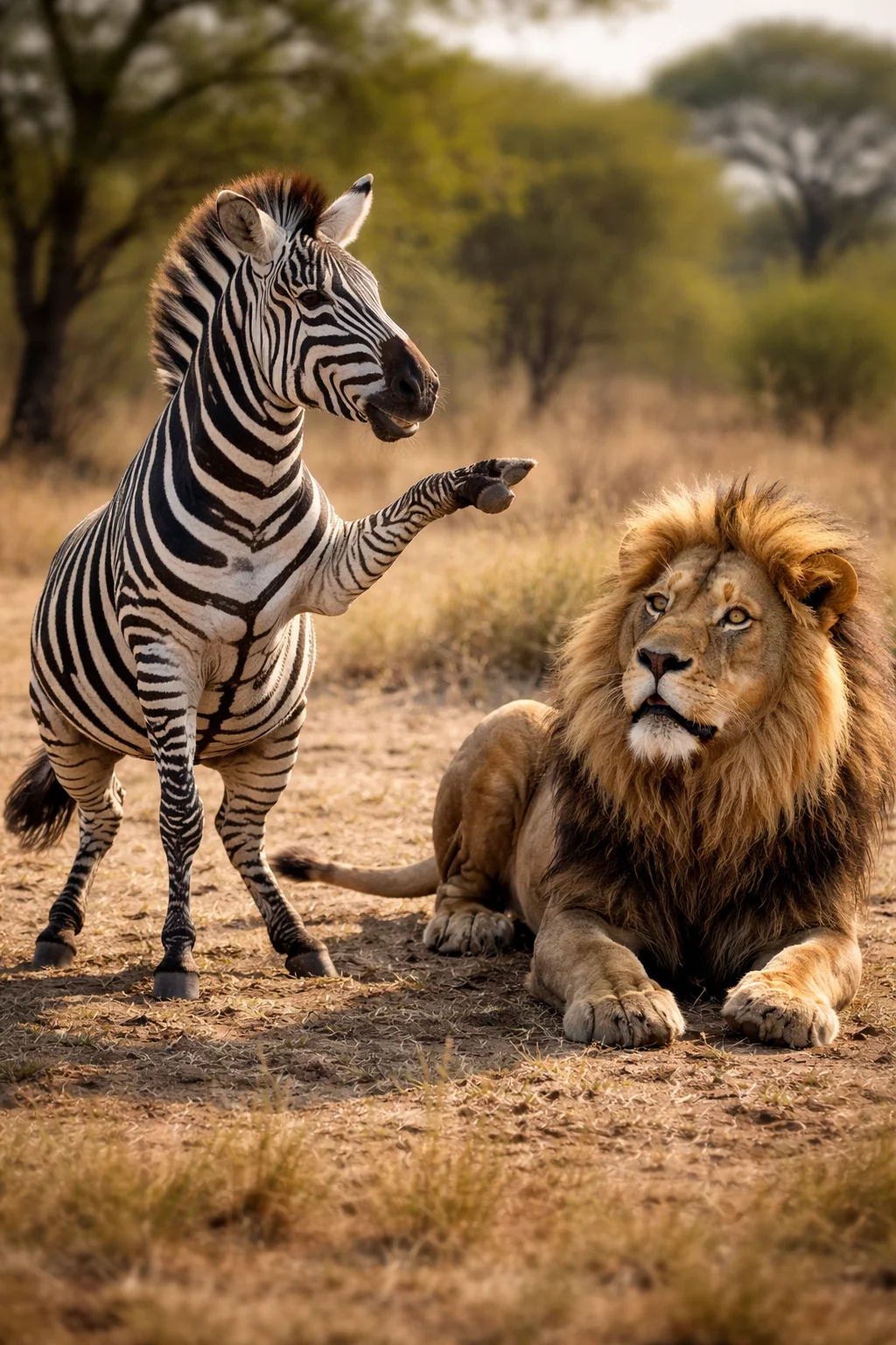 Predator and Prey Role Reversal