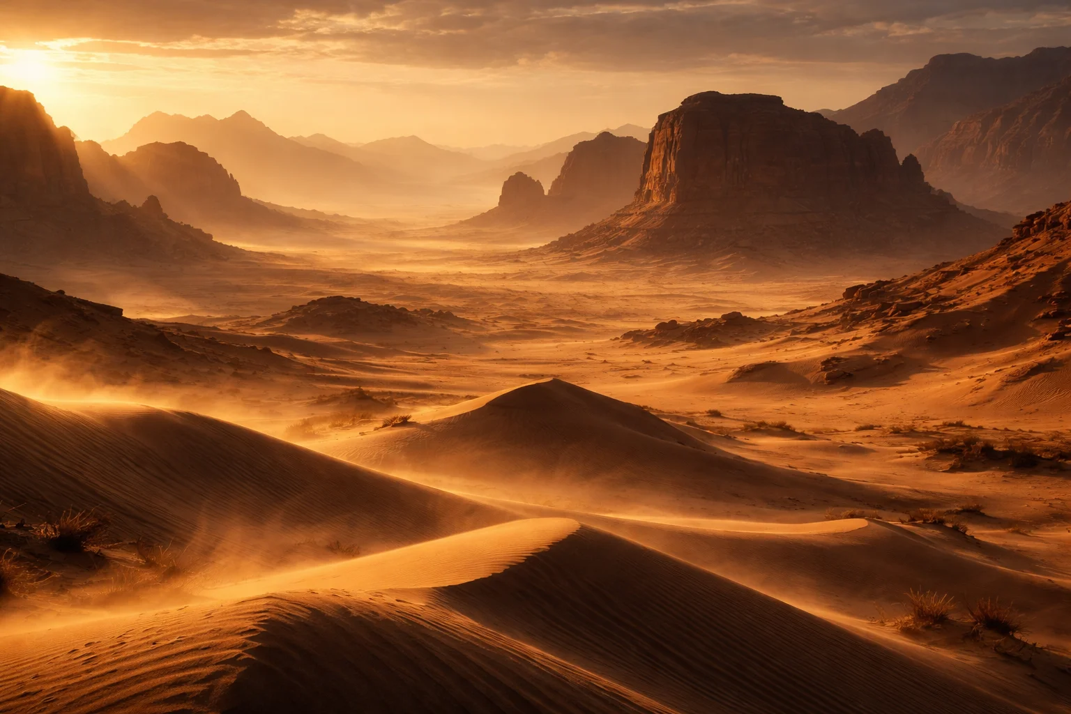 Cinematic Landscape Generator Template