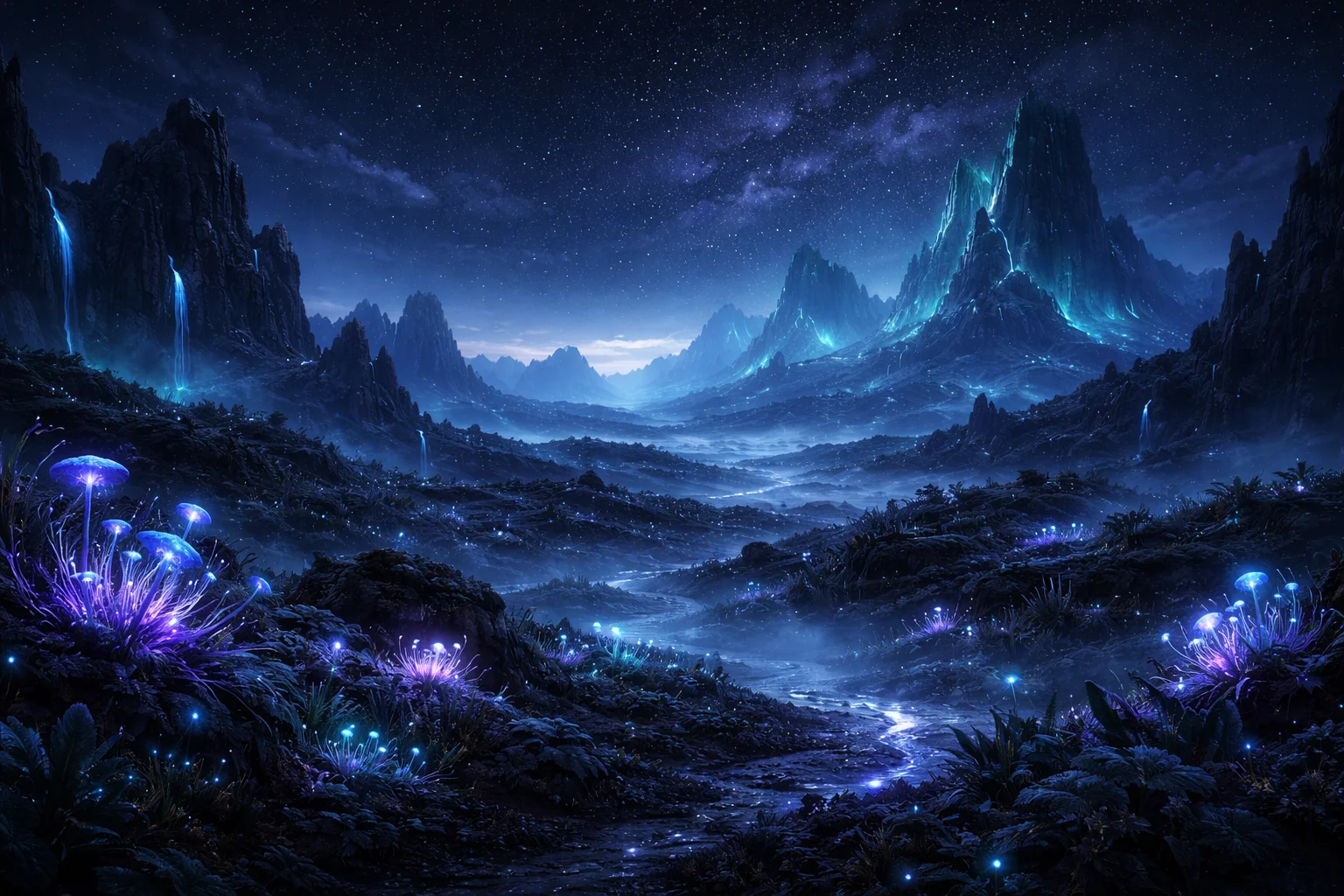 Cinematic Landscape Generator Template sample image 4