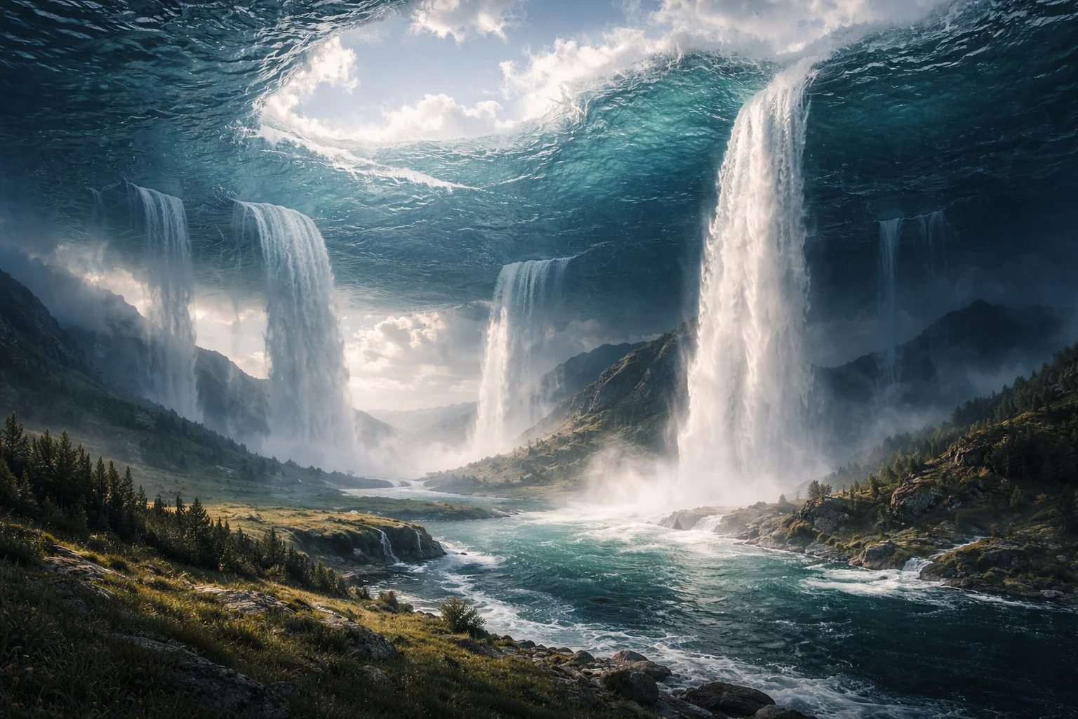 The Ocean That Pours From the Sky sample image 2