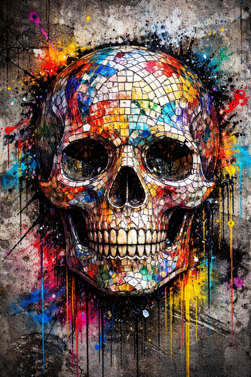 Graffiti Mosaic Style sample image 2