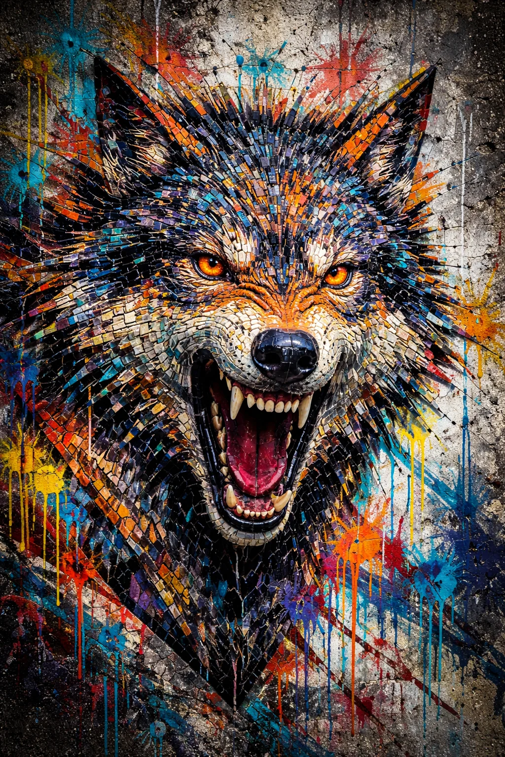 Graffiti Mosaic Style sample image 4