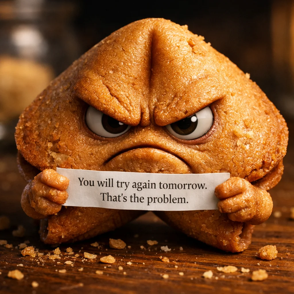 Grumpy Fortune Cookie (Custom Message Template) sample image 3