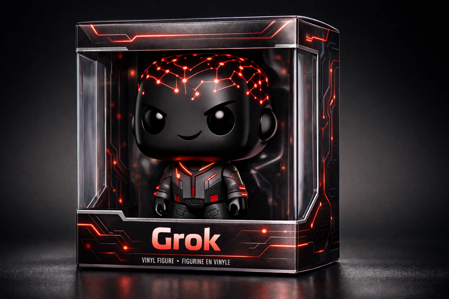 Funko-Style AI Collectible Figure Template sample image 2