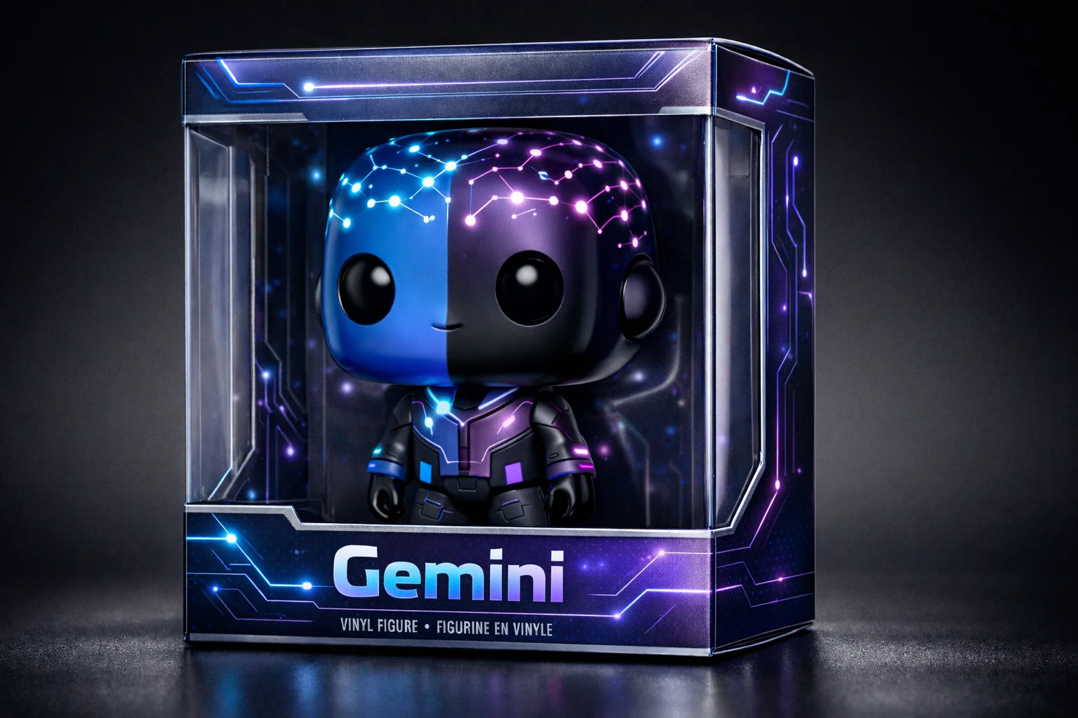 Funko-Style AI Collectible Figure Template sample image 3